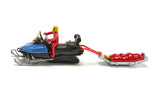 Siku Snow Mobile with Rescue Sledge Sled Die Cast Toy Car 1684